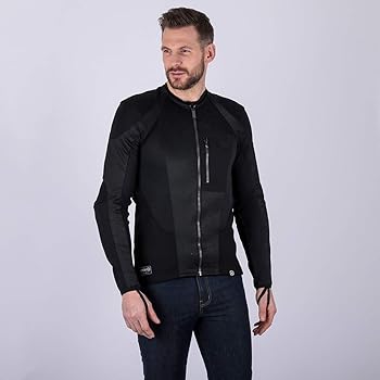 KNOX ブラック バイクジャケット Amazon.co.jp: KNOX(ノックス) バイク用 シャツ感覚で着れる